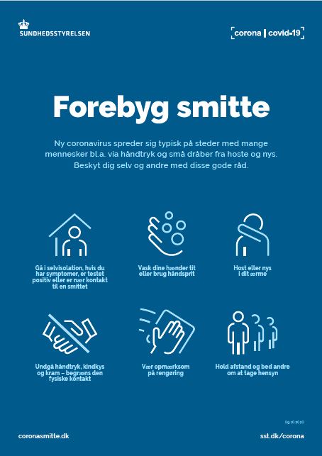 forebyg smitte